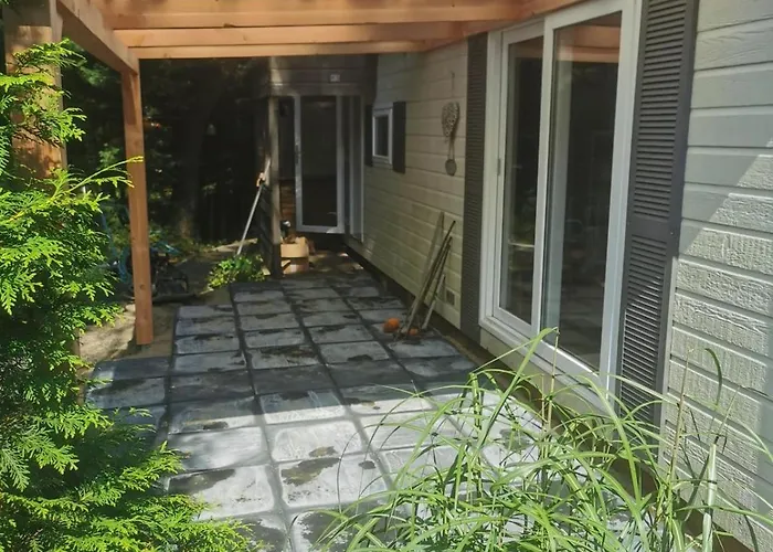 Дом отдыха Tiny House In Bos Bij Veluwezoom Rust En Comfort Hattemerbroek